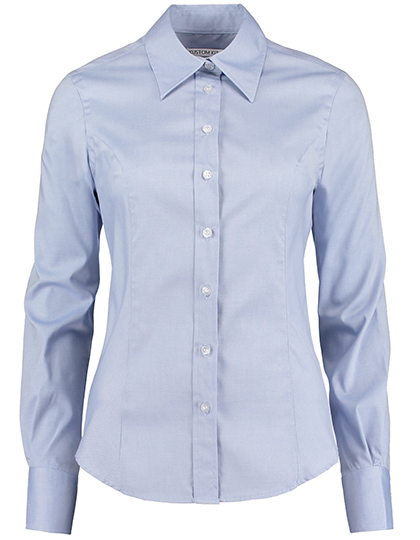 Women´s Tailored Fit Corporate Oxford Shirt Long Sleeve Light Blue 54 (7XL/28)