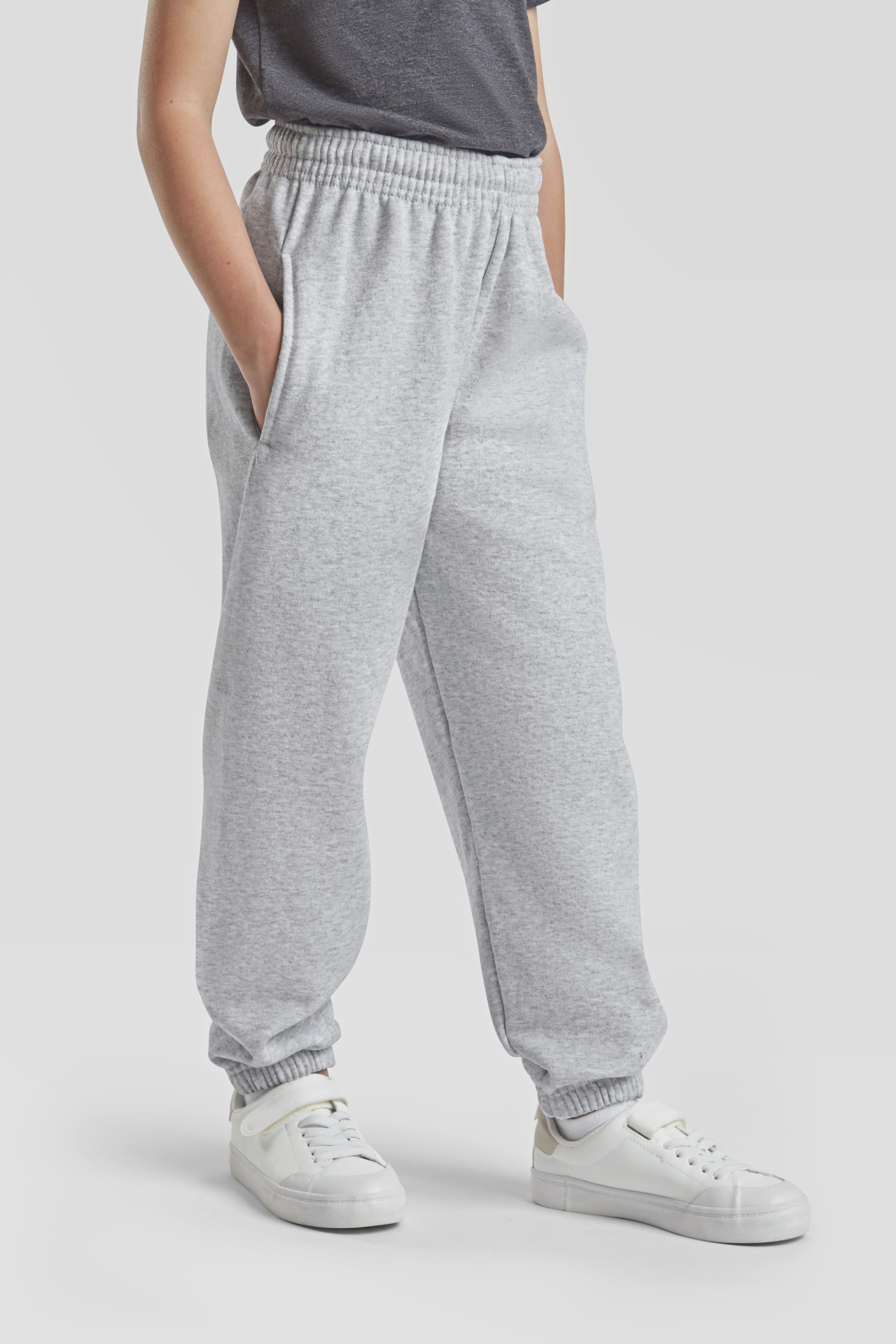 Fruit of the Loom Kids´ Classic Elasticated Cuff Jog Pants Modellbild