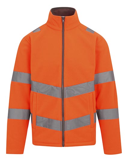 Pro Contract Hi-Vis Thor Fleece Jacket Orange 4XL
