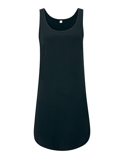 Curved Vest Dress Black XL