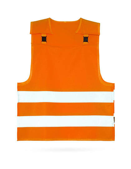 Children´s Safety Poncho with anti-strangulation system “Koge” Signal Orange S