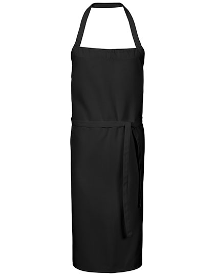 Latzschürze Basic Black 100 x 80 cm