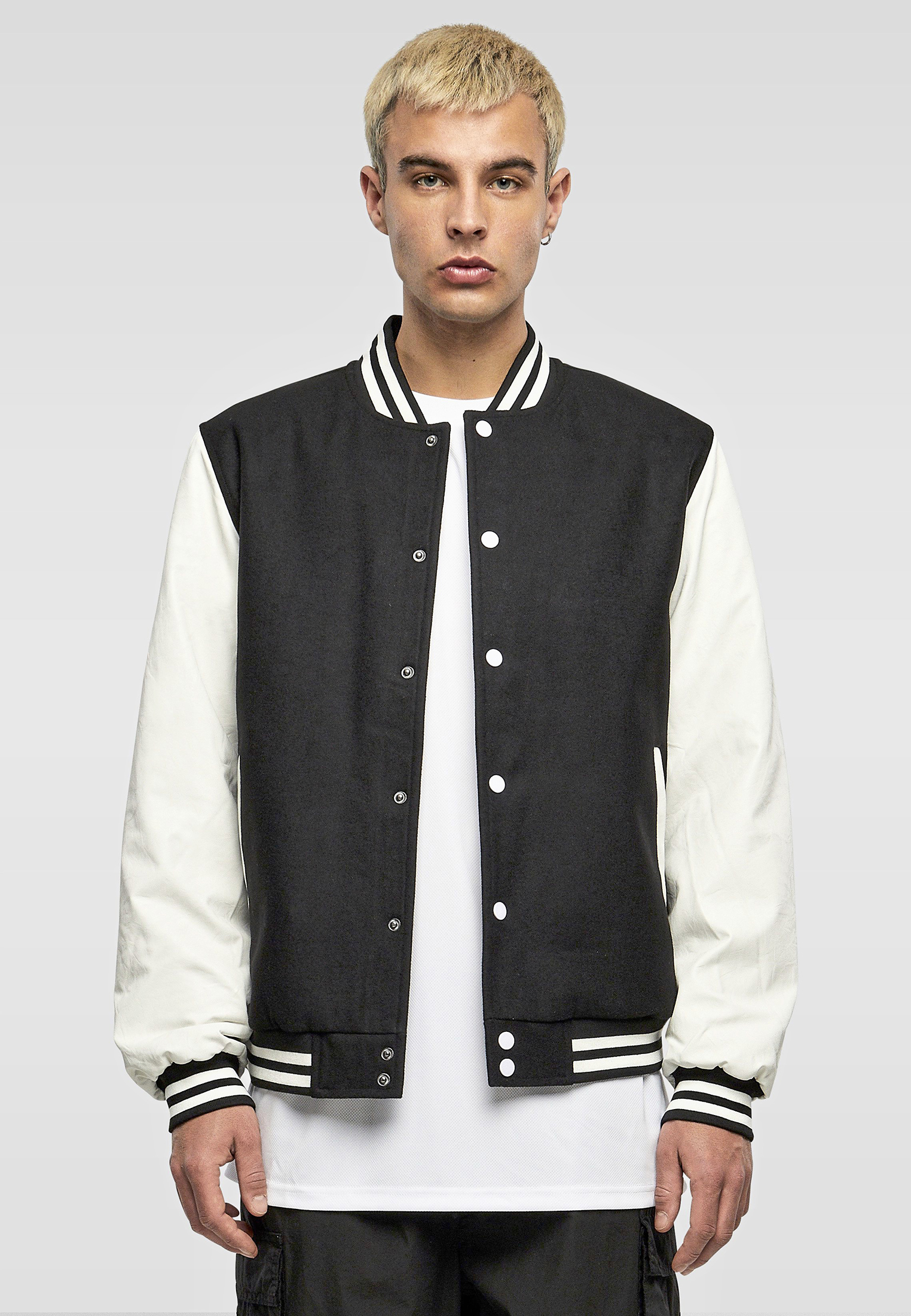 Build Your Brand Oldschool College Jacket