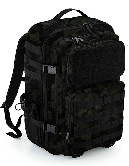 MOLLE Tactical 35L Backpack Combat Camo 31 x 48 x 24 cm