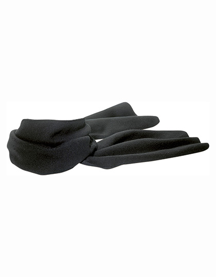 Fleece Schal Scarp Black 150 x 25 cm