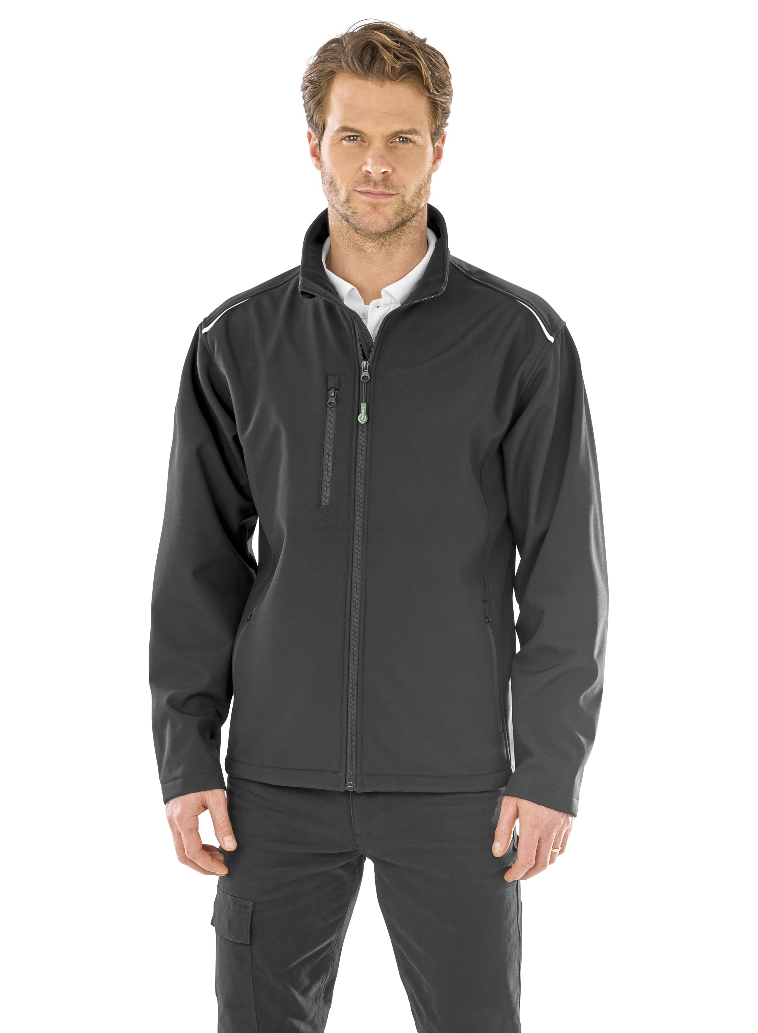 Recycled 3-Layer Printable Softshell Jacket