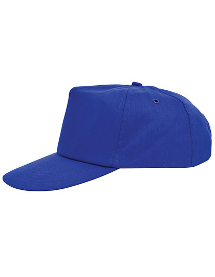 Baumwoll-Cap Royal Blue One Size