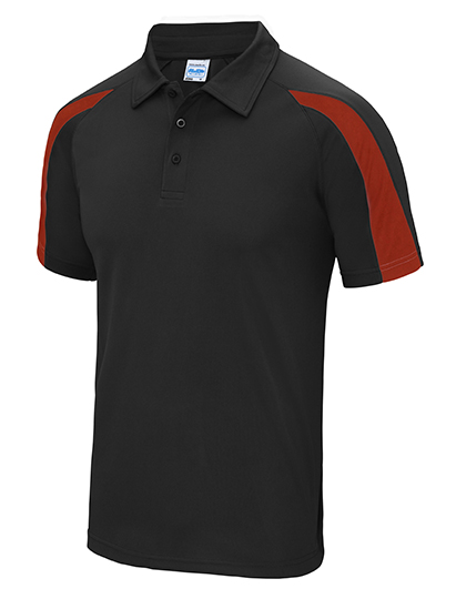 Contrast Cool Polo Jet Black XXL