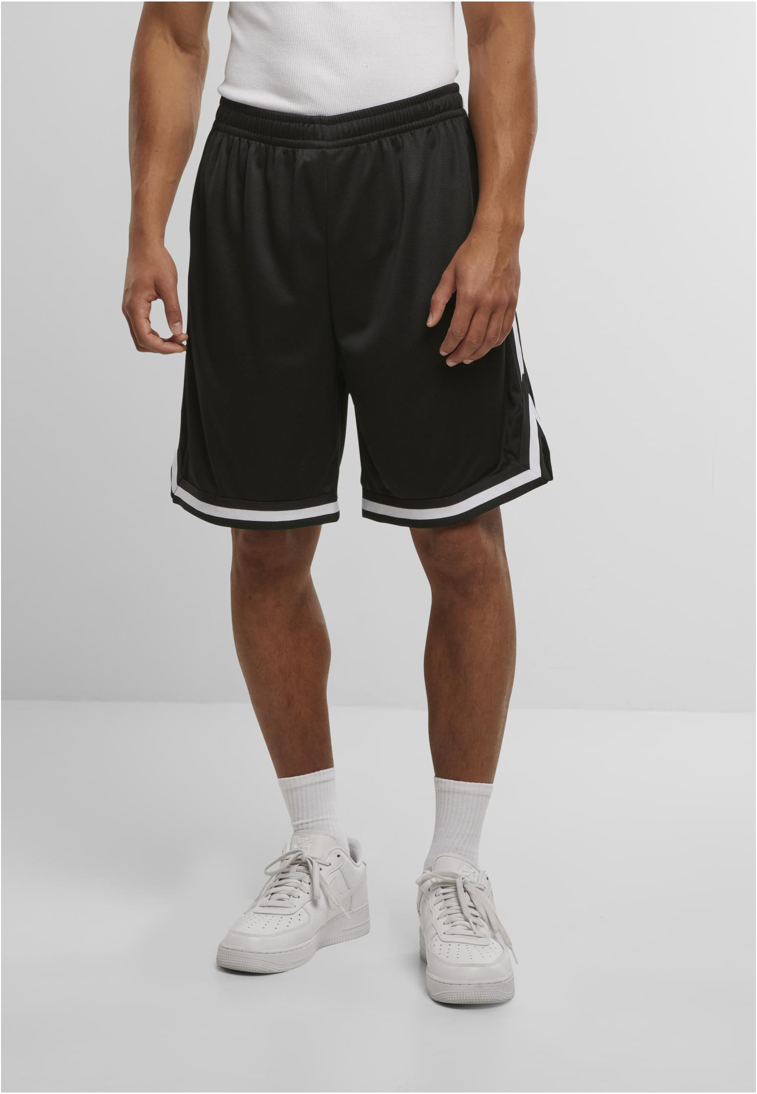 Build Your Brand Two-tone Mesh Shorts