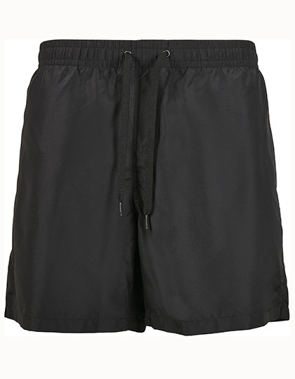 Build Your Brand Recycled Swim Shorts Black 5XL
