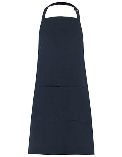 Bib Superwash® 60º Pocket Apron Unisex Navy 89 x 92 cm