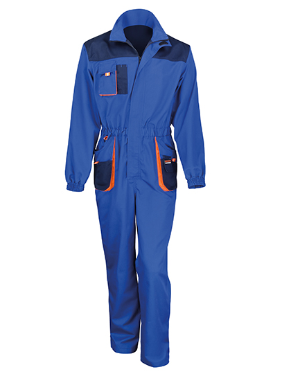 Lite Coverall Royal / Navy / Orange 5XL