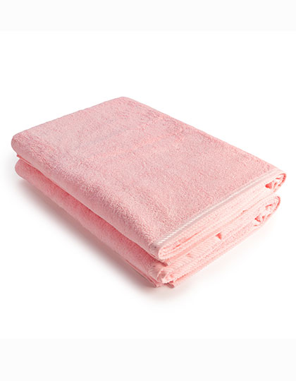 Badetuch Light Pink 70 x 140 cm