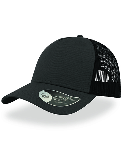 Atlantis Rapper Cotton Cap Dark Grey / Black One Size