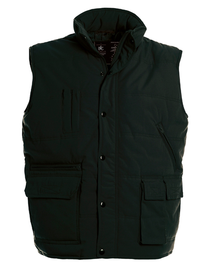B&C Collection Unisex Bodywarmer Explorer Black S