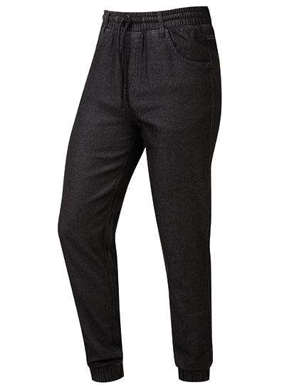 Artisan Chef´s Jogging Trousers Black Denim (ca. Pantone 426C) XXL
