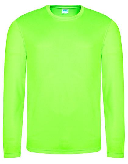 Long Sleeve Cool T Electric Green XXL