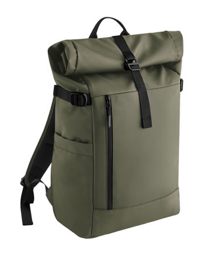 Everyday Carry 25 Litre Roll-Top Backpack Olive Green 33 x 47 x 19 cm