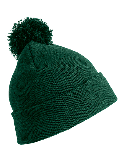 Junior Pom Pom Beanie Bottle One Size