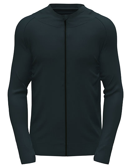 Seamless Sports Jacket Blue Midnight XXL
