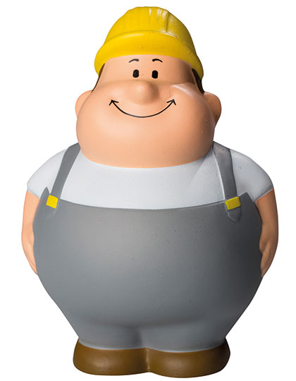 SQUEEZIES® Bauarbeiter Bert® Standard 10 cm