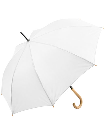 AC-Stockschirm ÖkoBrella, waterSAVE® Nature White Ø 100 cm