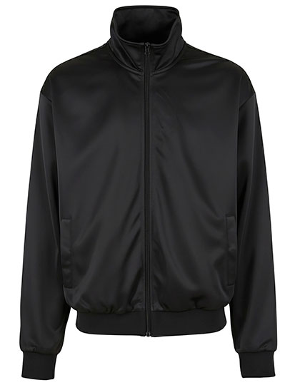 Build Your Brand Tricot Track Jacket Black 5XL