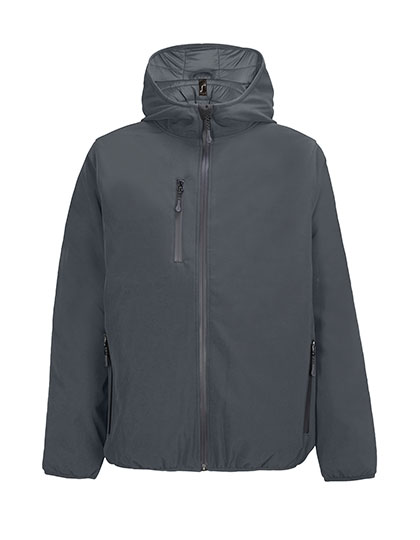 Men´s Falcon Padded Jacket Charcoal Grey (Solid) XXL