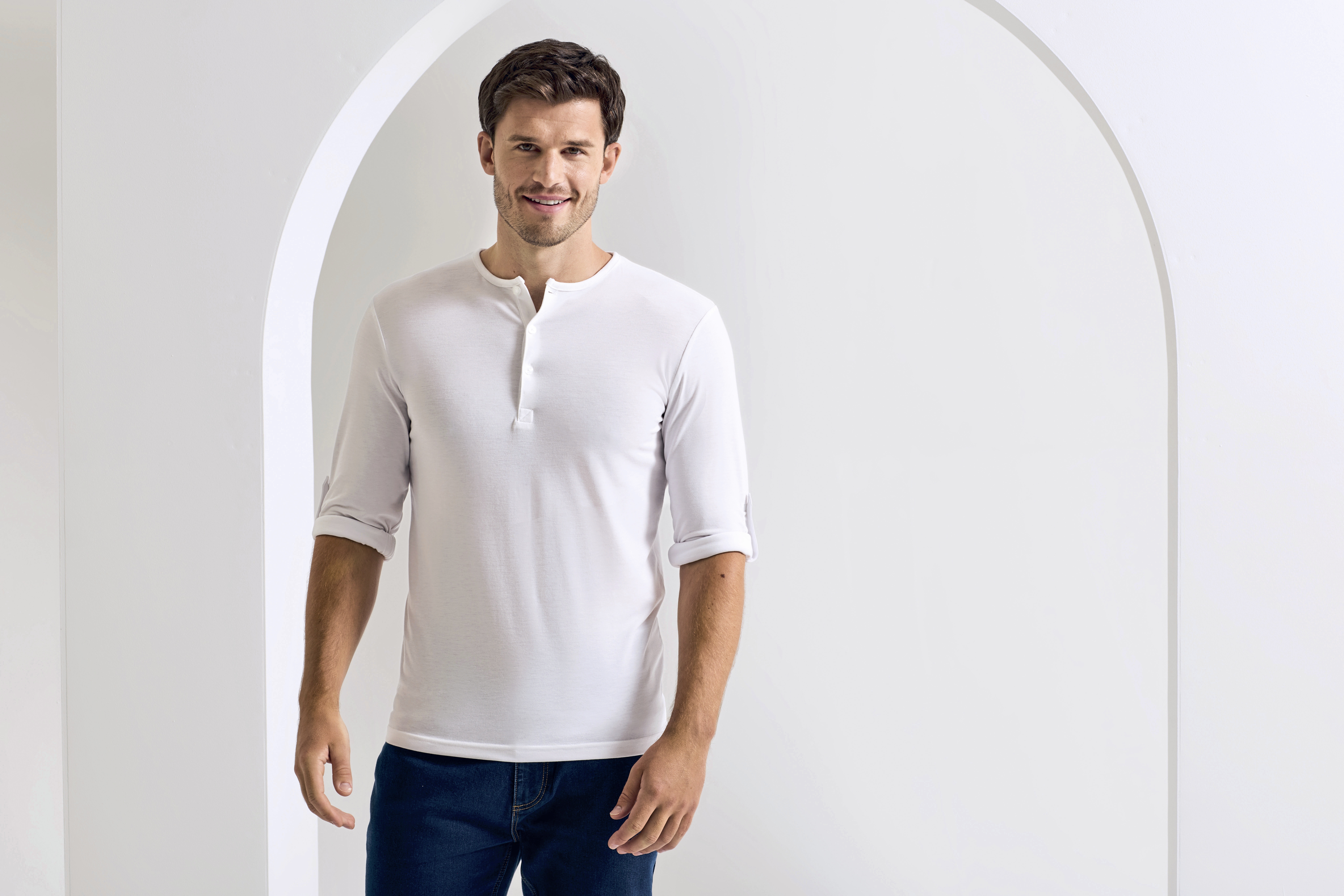 Men´s Long-John Roll Sleeve Tee