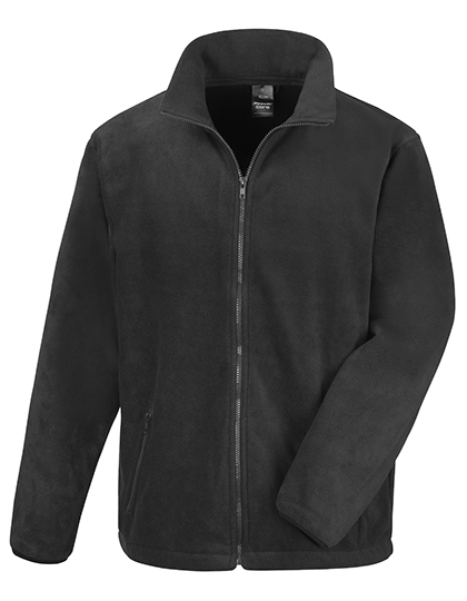 Mens Norse Outdoor Fleece Jacket Black 3XL