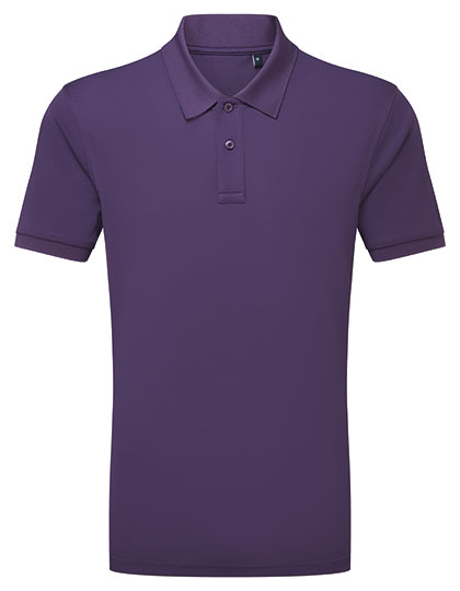 Herren GlacierTech Poloshirt Purple 5XL