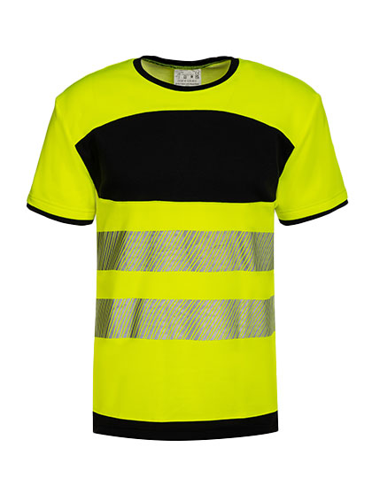 EOS Hi-Vis Workwear T-Shirt With Printing Area Signal Yellow 5XL