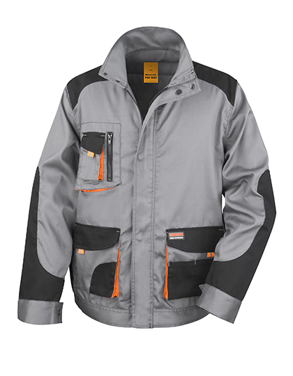 Lite Jacket Grey / Black / Orange 4XL