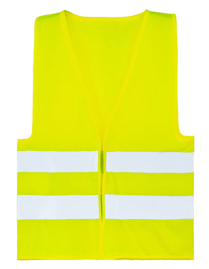 Children´s Safety vest in mini vacuum packaging “Billund” Signal Yellow One Size