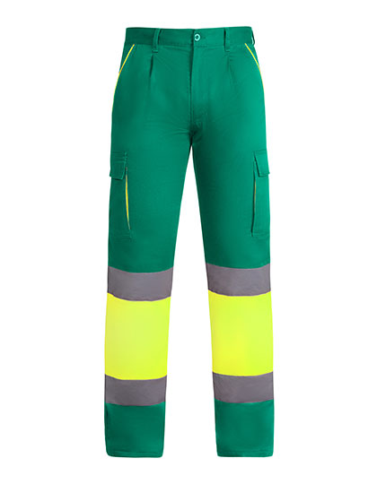 Trousers Enix Garden Green 52 / Fluor Yellow 221 60
