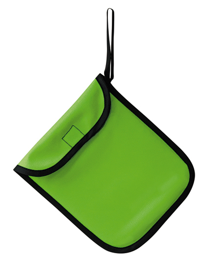 Knitted Storage Bag Naples Green 25 x 17 cm