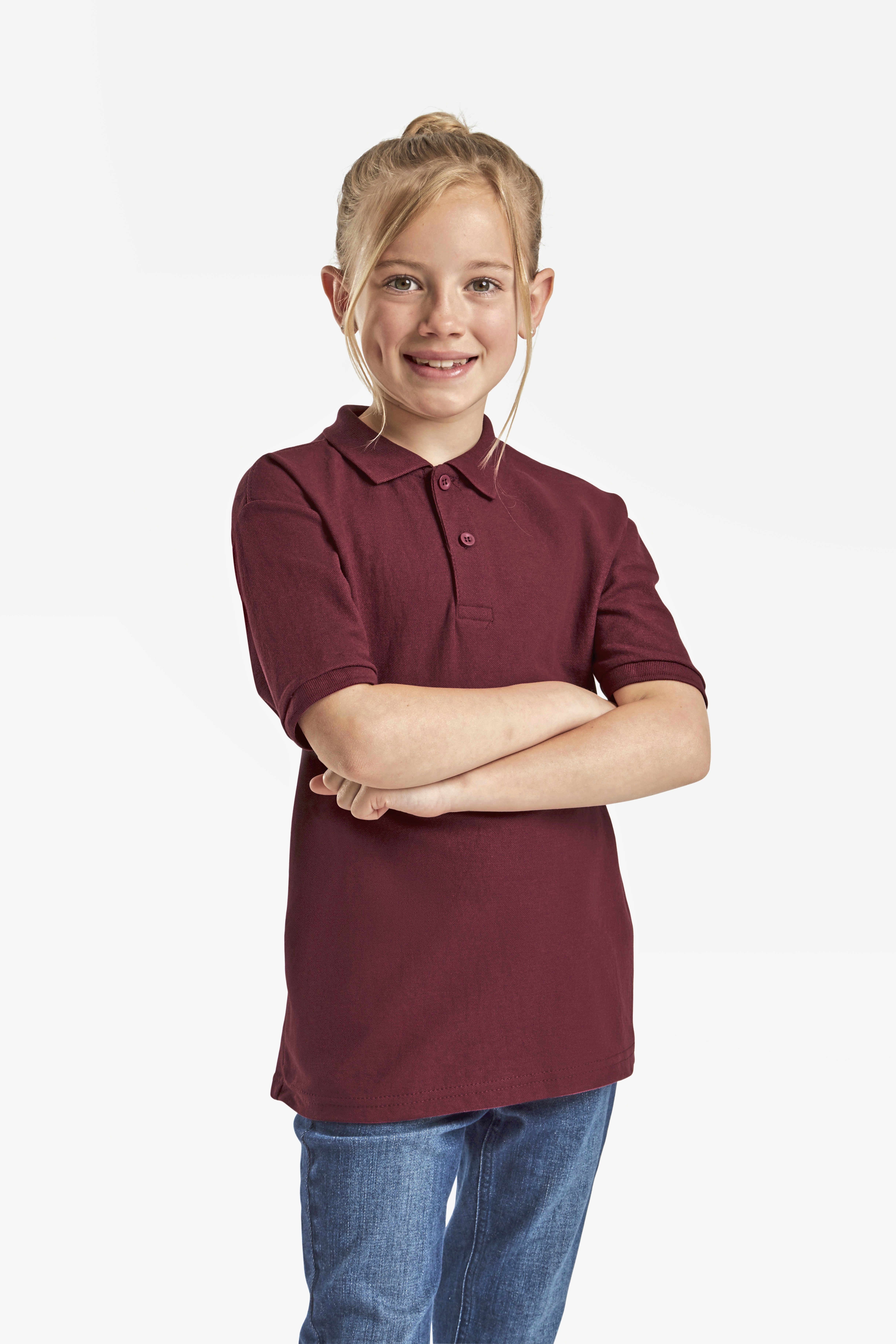 Fruit of the Loom Kids´ 65/35 Polo Modellbild