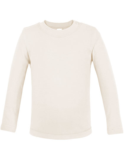 Organic Baby T-Shirt Long Sleeve Noah 02 Natural 86-92