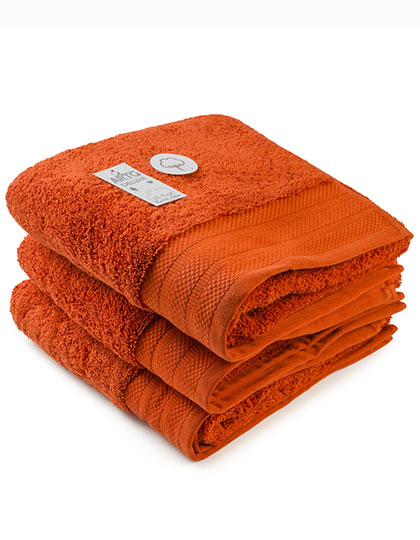 Excellent DeLuxe Handtuch Brick Red 60 x 110 cm