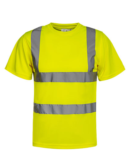 Hi-Vis Basic T-Shirt Cordoba Signal Yellow 5XL