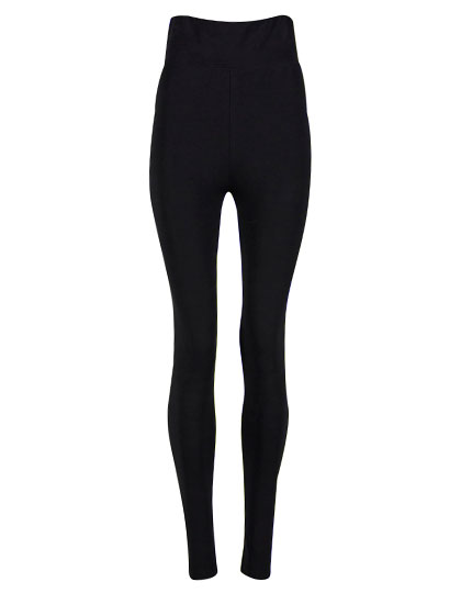 Ladies Cotton Leggings Black 5XL