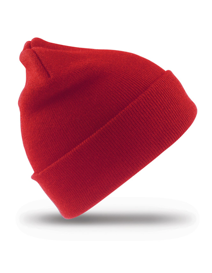 Junior Woolly Ski Hat Red One Size