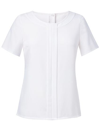 Women´s Felina Short Sleeve Blouse White 30 (58)