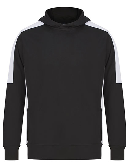 Adult's Team Hoodie Black / White 3XL
