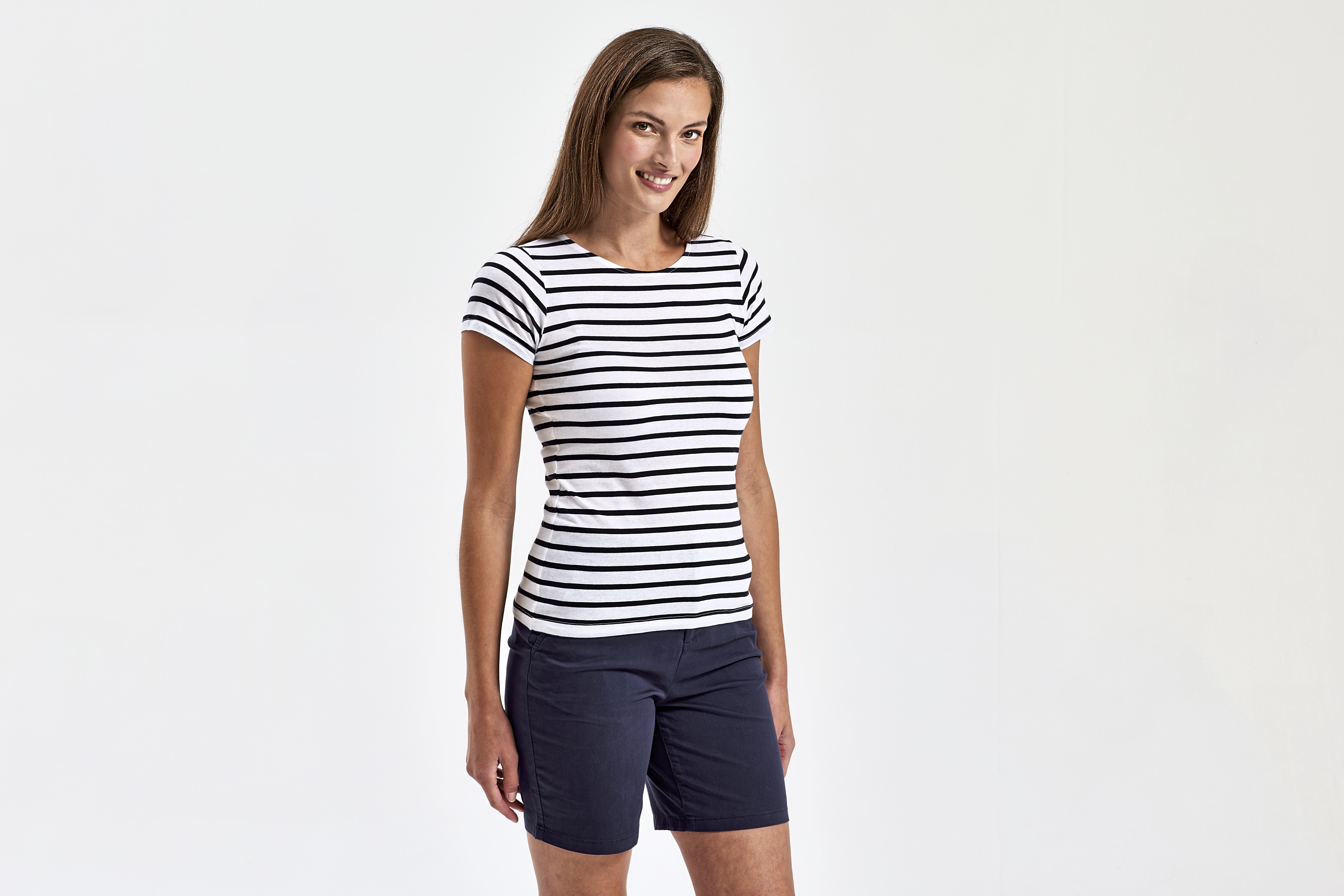 Damen Marinière Coastal T-Shirt