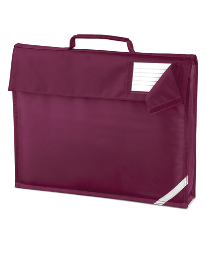 Junior Book Bag Burgundy 37 x 30 x 6 cm