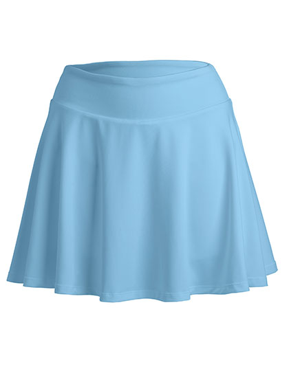 Recycled Womens Fitness Skort Dusky Blue XXL