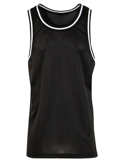 Mesh Tank Top Black 5XL