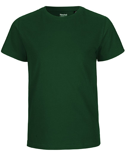 Kids´ Short Sleeve T-Shirt Bottle Green 152/158