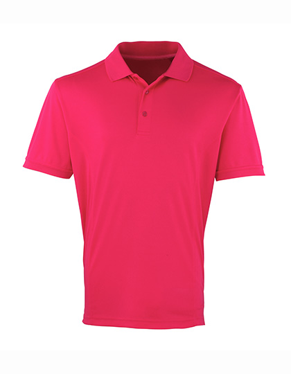 Men´s Coolchecker® Piqué Polo Hot Pink (ca. Pantone 214C) 4XL
